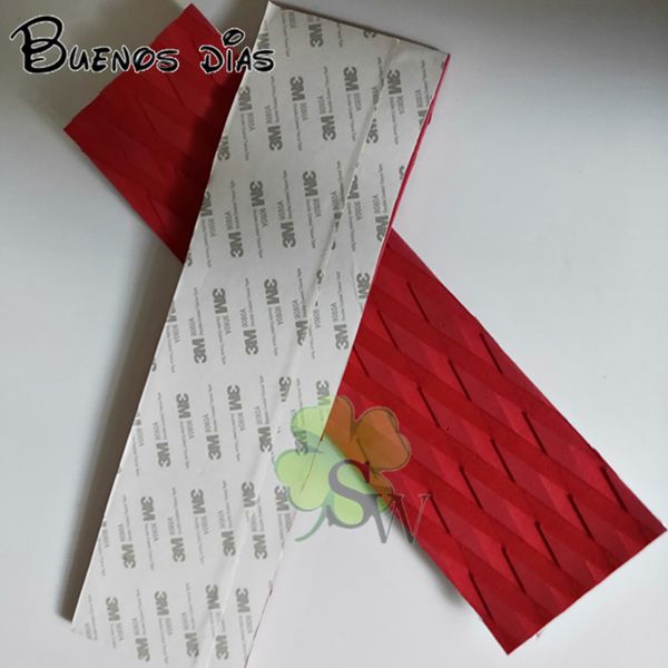 

red color surfboard mat motorcycle eva diamond skis slip diy eva foam sheets, easy to cut, grip mat with adhensive