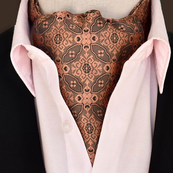 

100% natural silk men's elegant double-faced cravat scarf, Blue;gray