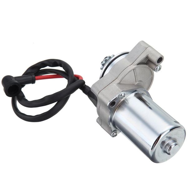 

samger 3 bolt mount electric starter motor for 50cc 70cc 90cc 110cc 125cc 4 stroke engine motorcycle bike atv quad