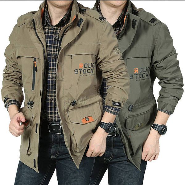 

tactical jackets spring autumn army outdoor sport men's clothes coat waterproof flight pilot windbreaker bomber jackets, Camo;black