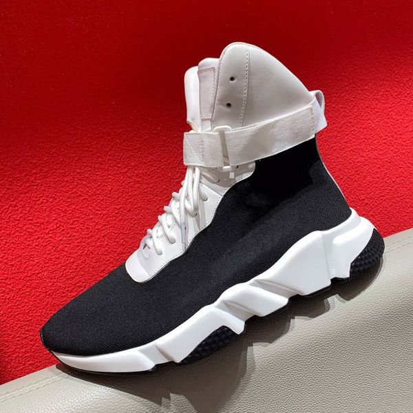 

new designer women/men casual shoes white black genuine leather flat bottom ing