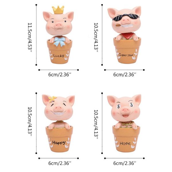 

cute car dashboard toy fun shaking head toy car decoration b36b