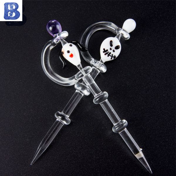 Glass Dabber Smoke per olio e rig Dab Stick Carving tool Kit unghie al vapore per unghie al quarzo