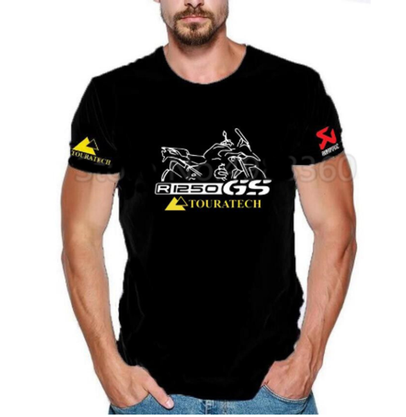 

new pure cotton short sleeves hip hop fashion 2020 r1200gs motorcycle motorrad r1250gs r 1250 gs r 1250gs t-shirt cotton