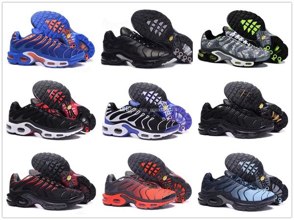 

2018 new running shoes men tn shoes tns plus fashion increased ventilation casual trainers olive red blue black sneakers chausseures