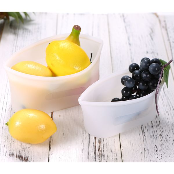 

silicone fresh keeping bag for vegetable fruit storage ing preservation zipper sealed bags bowl cup kitchen organizer