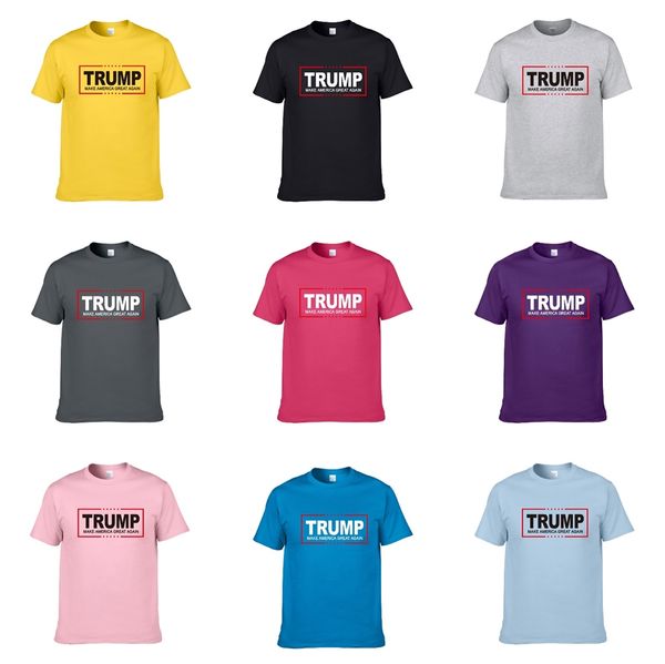 

women's trump t-shirt clothes summer short-sleeved letter pattern black and white trump t-shirt good trump t-shirt cotton, White;black