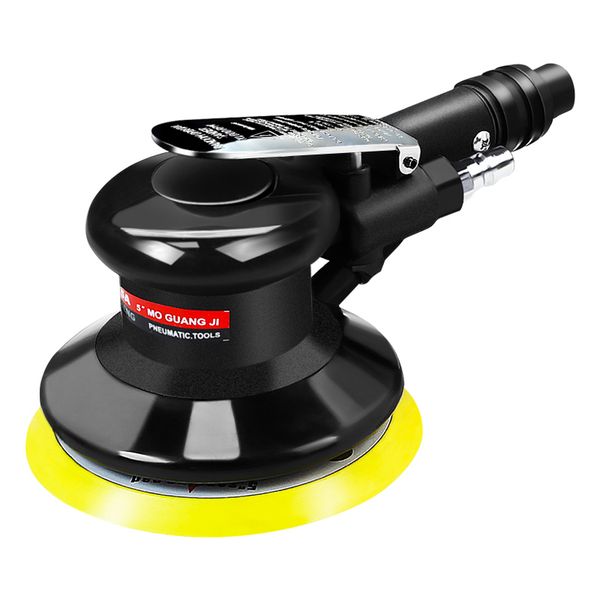 

125mm pneumatic sander sandpaper machine polishing machine car waxing vacuum / no vacuum