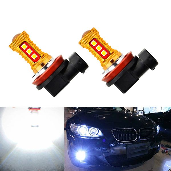 

2x extremely bright 9006 hb4 led fog light bulb drl lamp for e63 e64 e46 330ci