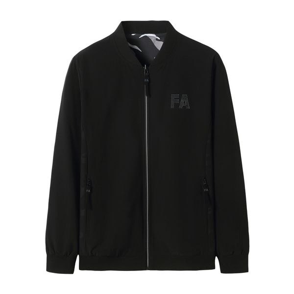 

men's jackets 8xl 7xl plus size brand spring and autumn casual wearable on both sides mens coats clothing baseball collar men clothes, Black;brown