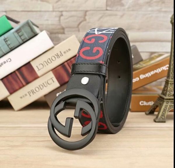

men and women belt leather smooth buckle belts h buckle letters han edition first layer leather cowhide fashion leisure business h belt, Black;brown
