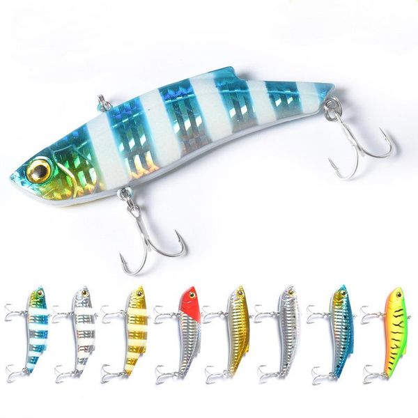 

1pc 28g sinking vib fishing lure artificial bait vibration wobbler winter ice full swimming layer 9cm lures hard baits bass ivijf