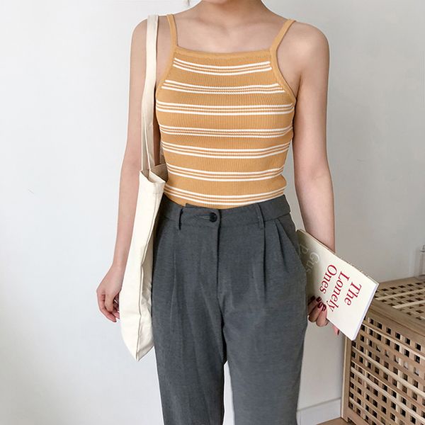 

women tank fashion women tank vest off shoulder halter vest tee, White