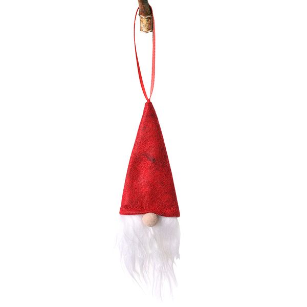 

10pcs wine bottle cover gift kids faceless doll accessories diy pendant multi use christmas tree festival small cap hanging