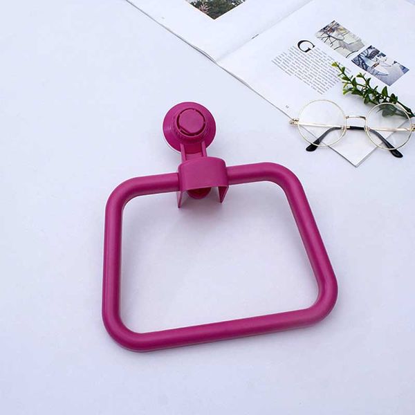 

towel rack holder suction cup hanger home wall hanging ring for kitchen/bathroom