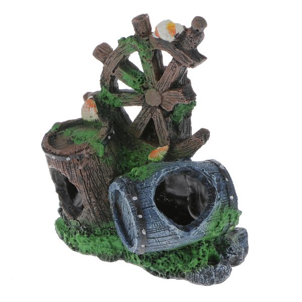 

смола украшения для аквариума fish tank фон украшения