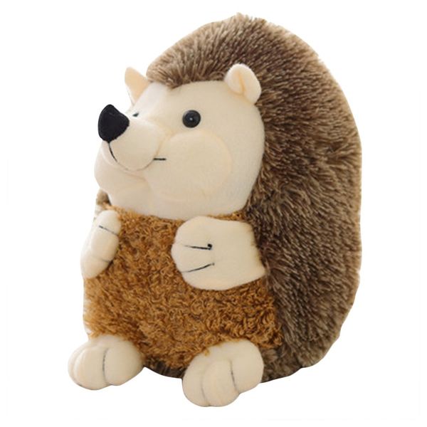 

ocday 1pc 15cm cute lovely soft hedgehog animal doll stuffed plush toy child kids home wedding party toys appease doll new hot