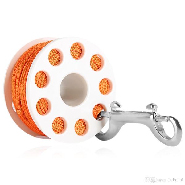 

ezdive gl30 polyurethane coated nylon scuba diving finger spool - 30m especially for cave and wreck diving