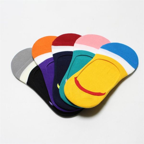 

new invisible socks women 5pairs/lot spring summer and autumn fashion stripe cotton boat sock women's shallow mouth short sock, Black;white