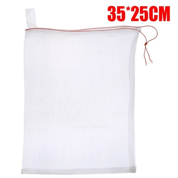 

50pcs nylon net bag garden plants fruit protection anti bird drawstring plant grow kitchen storage organization
