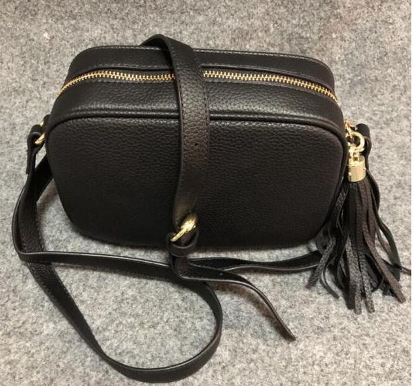 

2019 new Women Leather Soho Bag Disco Shoulder Bag Purse Litchi Profile Women Messenger Bag handbag 308364