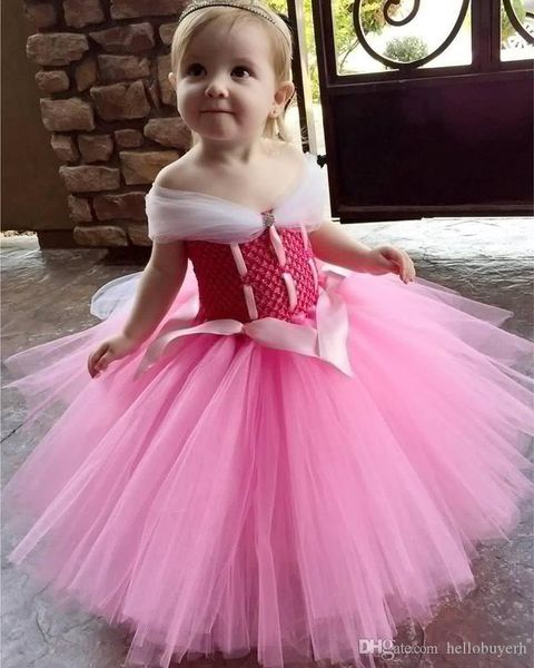 

camo pink tulle little girl toddler pageant first communion baby girl first birthday dresses 2019 ball gown flower girl dresses with beads, White;blue