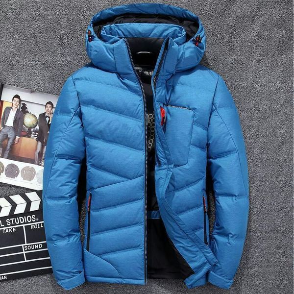 

n f -t3063 &t3067-whiteiswhite men outdoor sport hooded jacket outfit warm parka jacket casual mountaineering coats man outwear, Black