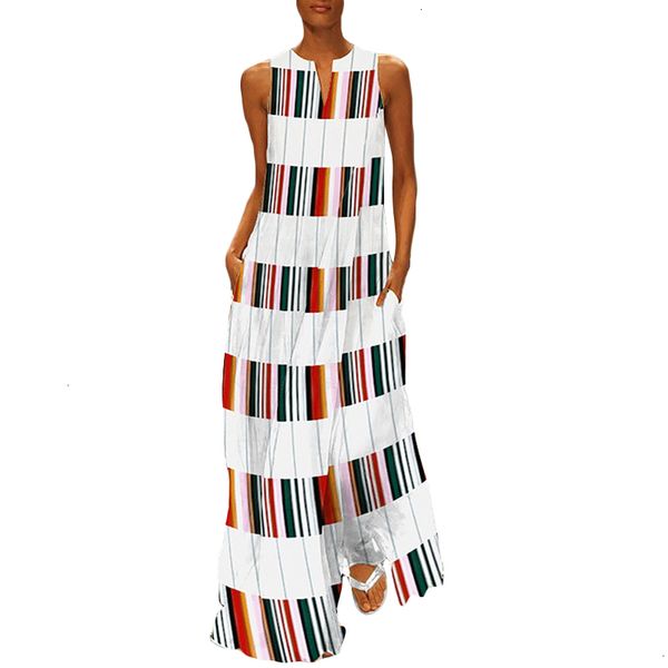 

woman clothing woman dresses women maxi long stripe plaid dress 2019 summer casual loose v neck floor length splice vestidos plus size, Black;gray