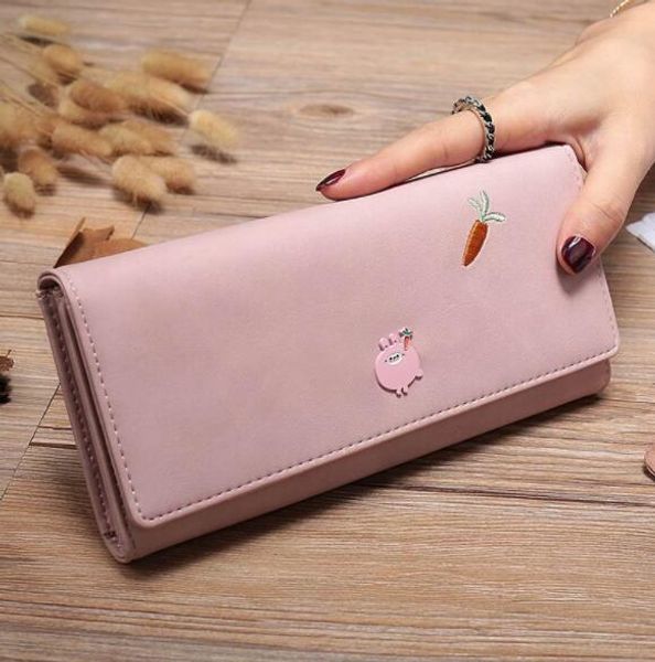 

student wallet two money in general short wallet, Red;black