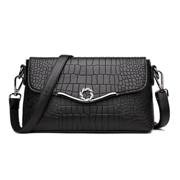 

the new fashion crocodile pattern bag for women, ladies with crossbody bag, luxury leisure designer shoulder bag