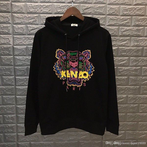 

men women luxury thick hooded hoodie sweater pullover brand long sleeve oversize design sweatshirt letter embroidery new design wear 05, Blue;black