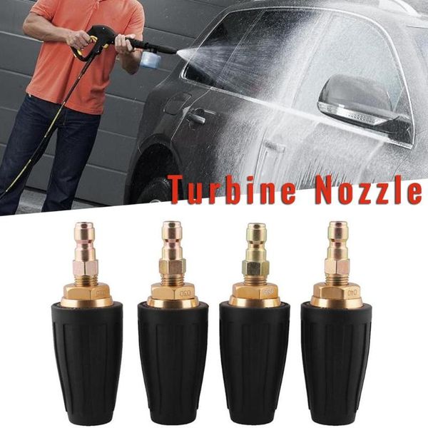 

турбина форсунка car clean аксессуары 3600psi мойка высокого давления вращающиеся сопла турбины распылении алюминиевого сплава резина