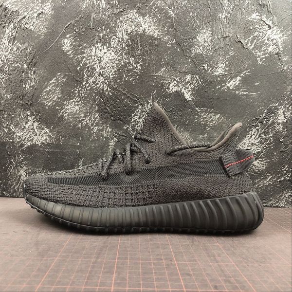 

v2 black Reflective sneakers top quality kanye sneaker west running shoes trainer youth kids men women trainers real boots FU9007