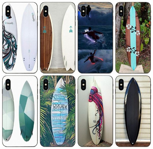 

tongtrade] surf boards case for iphone 11 pro x xs max 6s 5s 5c 5 4s 4 samsung m10 m20 m30 m30s m40 huawei y9 p20 redmi 4a 4x case