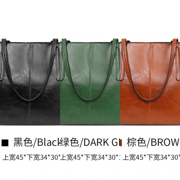 

s hand oil skin large capacity women's hand handbag 2020 summer trend tote bag