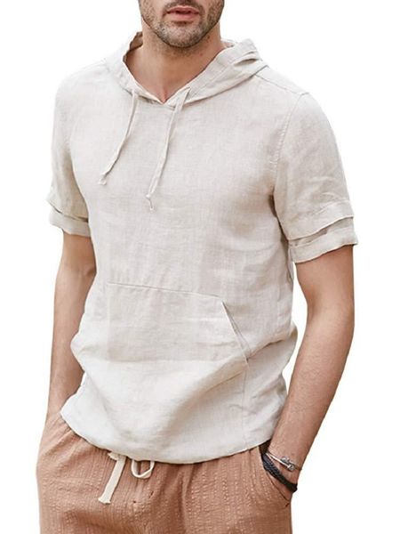 

твердые толстовки летние для mens с коротким рукавом pure color мужской tshirts щитовые повседневный пуловер для мальчиков одежда, Black