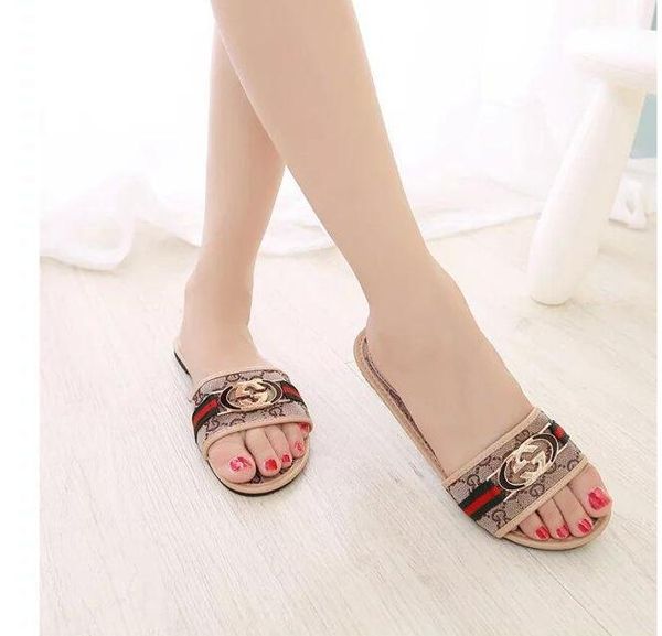 

Slipper female summer outside wear cool procrastinate 2019 new fund vogue word procrastinate 100 percent go up han edition water drills preg