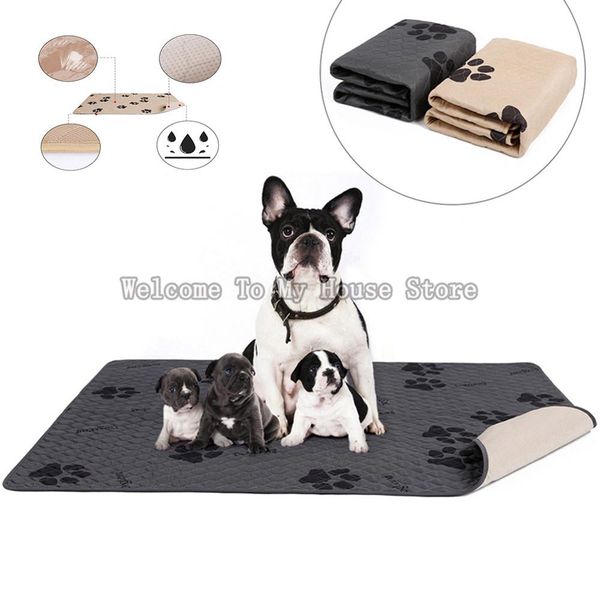 

oversize waterproof diaper sleeping bed reusable diapers for dog urine pet dogs absorbent mat puppy training pad for small dog