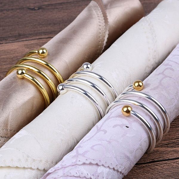 

herringbone napkin buckle back napkin ring, fine double beads sp holder for l wedding table decoration items