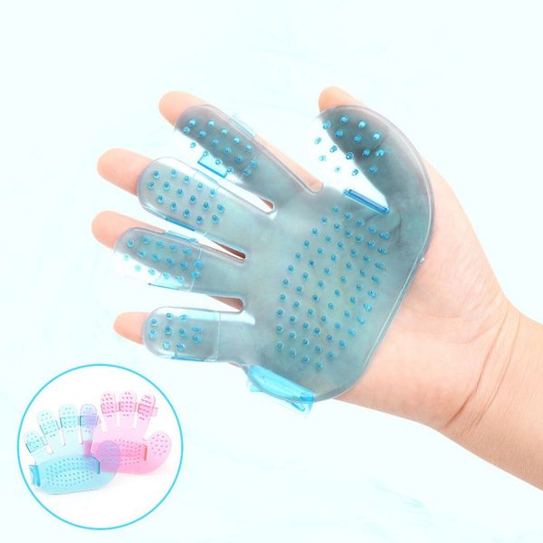 

pet five fingers bath and massage brush pet toys practical and durable