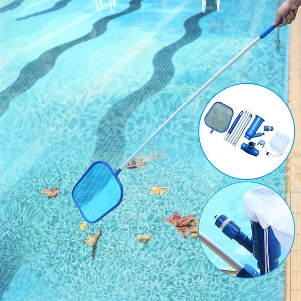 

swimming pool salvage net leaf blower fine mesh pool net professional skimmer cleaning rake cleaning supplies d3