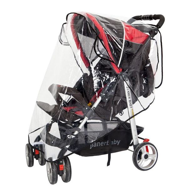 

универсальная прогулочная коляска младенца дождевик водонепроницаемый прозрачный ветер щит pushchair дождевик pram anti-uv крышка прогулочна