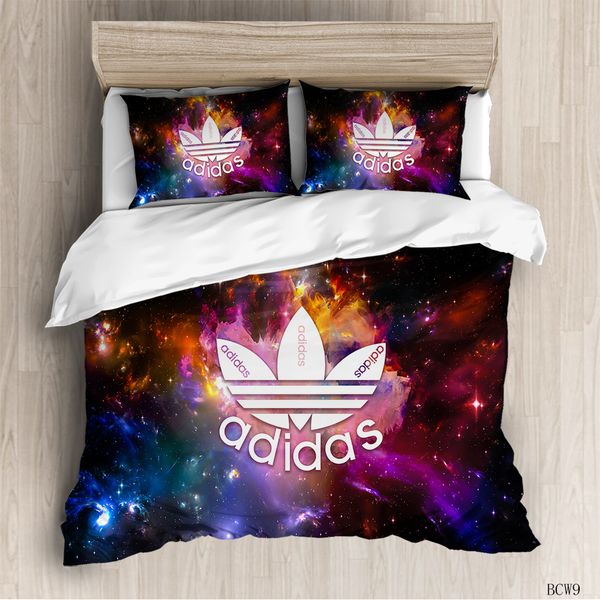 

brand h logo embroidery new bedding set cross stripes bedlinens duvet cover set pillow covers queen king quilt high quality