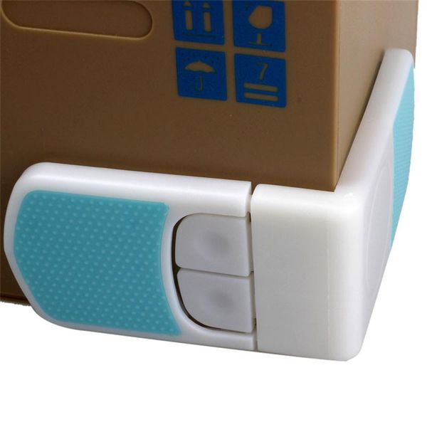 

6pcs/lot child lock protection of children locking doors for children's safety kids safety plastic protection baby safety lock