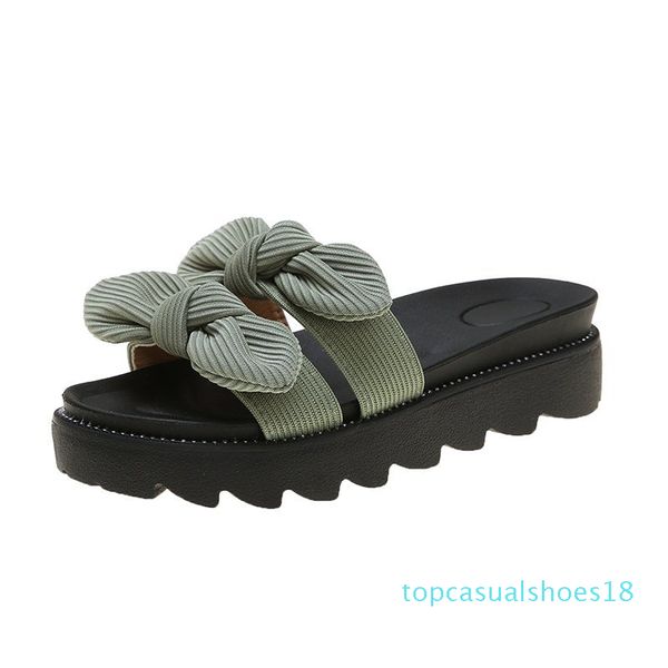 

noenname_nul women sandals summer 2020 female shoes woman fashion sandals women's shoes bow decoration size -40 t18, Black