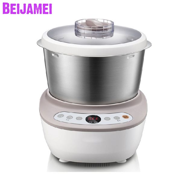 

beijamei new automatic dough mixer flour mixing food stirring machine electric pasta bread dough kneading machine