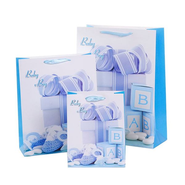 

a large number of factories support the export of new products by sea, custom-designed crafts packaging, baby birthday gift bags