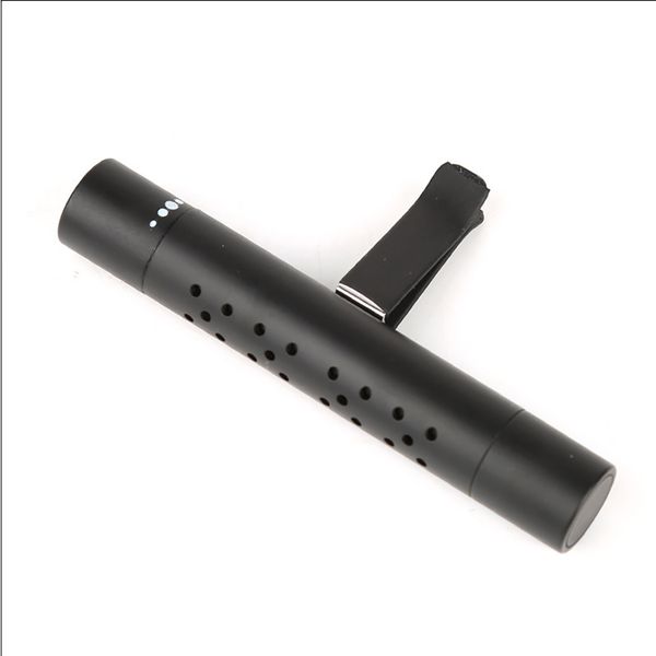 

portable car air conditioner auto air vent perfume fragrance freshener purifier black red sliver