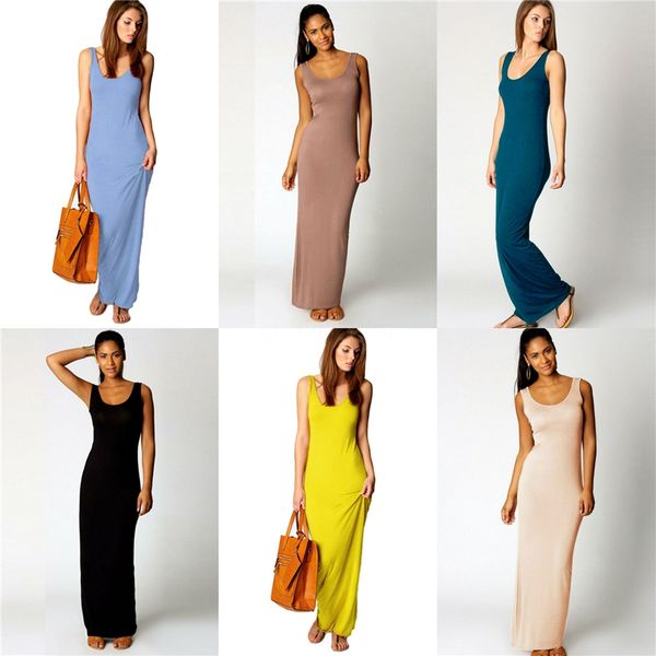 

2020 summer style black and white maxi dress women dress casual pleated backless sleeveless spaghetti strap o-neck black chiffon long dre #7, Black;gray