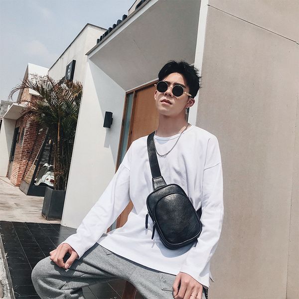 

новые корейские мужские и женские сумки грудь маленькие ретро рюкзаки моды